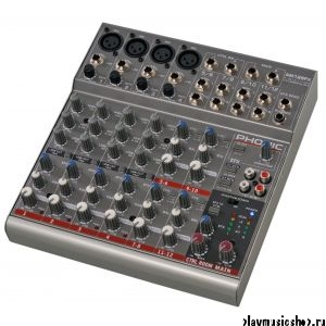Микшерный пульт аналоговый Phonic AM 125 FX Микшерный пульт аналоговый Phonic AM 125 FX